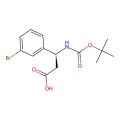 boc-(s)-3-氨基-3-(3-溴苯基)-丙酸