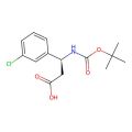 Boc-(S)-3-氨基-3-(3-氯苯基)-丙酸