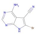 4-氨基-6-溴-7H-吡咯并[2，3-d]嘧啶-5-腈