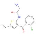 2-氨基-N-(3-(2-氯苯甲酰基)-5-乙基噻吩-2-基)乙酰胺