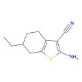 2-氨基-6-乙基-4,5,6,7-四氢苯并[b]噻吩-3-腈