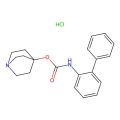 1-azabicyclo[2.2.2]octan-4-yl N-(2-phenylphenyl)carbamate;hydrochloride