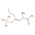 2-Amino-4-propyl-5-phosphono-3-pentenoic acid