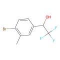 1-(4-Bromo-3-methylphenyl)-2,2,2-trifluoroethan-1-ol