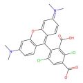 4-(3,6-Bis(dimethylamino)xanthylium-9-yl)-3-carboxy-2,5-dichlorobenzoate