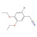 (2-Bromo-4,5-diethoxyphenyl)acetonitrile