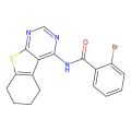 2-bromo-N-(5,6,7,8-tetrahydro-[1]benzothiolo[2,3-d]pyrimidin-4-yl)benzamide