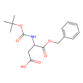 N-Boc-D-天冬氨酸 1-苄酯
