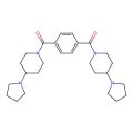 1,4-Bis(4-(pyrrolidinyl)piperidinyl)benzamide