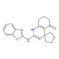 2-(1,3-Benzoxazol-2-ylamino)-5-spiro[1,6,7,8-tetrahydroquinazoline-4,1'-cyclopentane]one