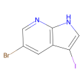 5-溴-3-碘-7-氮杂吲哚