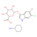 5-溴-6-氯-3-吲哚基β-D-葡糖苷酸环己铵盐 [用于生化研究]