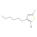 2-溴-3-己基-5-碘噻吩