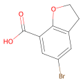 5-溴-2,3-二氢苯并呋喃-7-羧酸