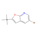 5-溴-2-(三甲基甲硅烷基)呋喃[2,3-b] 吡啶