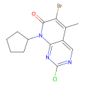 6-溴-2-氯-8-环戊基-5-甲基吡啶并[2,3-d]嘧啶-7(8H)-酮