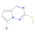 7-溴-2-(甲基硫烷基)吡咯并[2,1-f] [1,2,4]三嗪