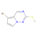 5-溴-2-(甲基硫烷基)吡咯并[2,1-f] [1,2,4]三嗪