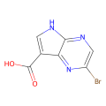 2-溴-5H-吡咯并[2,3-b]吡嗪-7-羧酸