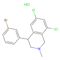 4-(3-溴苯基)-6,8-二氯-2-甲基-1,2,3,4-四氢异喹啉盐酸盐