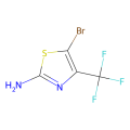 5-溴-4-(三氟甲基)噻唑-2-胺