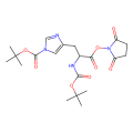 N-Boc-L-组氨酸(1-Boc)琥珀酰亚胺酯
