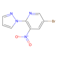 5-溴-3-硝基-2-(1H-吡唑-1-基)吡啶