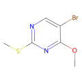 5-溴-2-(甲硫基)-4-甲氧基嘧啶