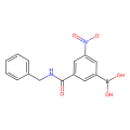 3-(苄基氨基羰基)-5-硝基苯基硼酸