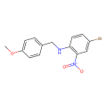 4-溴-N-(4-甲氧基苄基)-2-硝基苯胺