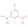5-溴-3-羧基-2-氟苯基硼酸