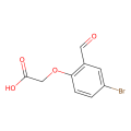 2-(4-溴-2-甲烷酰-苯氧基)乙酸