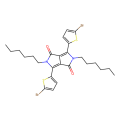 3,6-双（5-溴噻吩-2-基）-2,5-二己基吡咯并[3,4-c]吡咯-1,4（2H，5H）-二酮