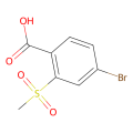 4-溴-2-(甲磺酰基)苯甲酸