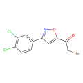 2-溴-1-[3-(3,4-二氯苯基)异噁唑-5-YL]乙醛-1-酮