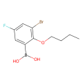 3-溴-2-丁氧基-5-氟苯基硼酸