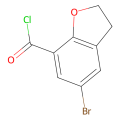 5-溴-2,3-二氢苯并[B]呋喃-7-羰基氯