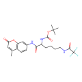 Boc-Lys(Tfa)-AMC