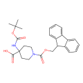 4-(Boc-氨基)-1-Fmoc-哌啶-4-羧酸