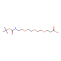 (Boc-氨基)-PEG3-C₂-羧酸