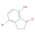 4-溴-7-羟基茚烷-1-酮