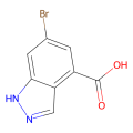 6-溴-1H-吲唑-4-羧酸