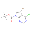 9-Boc-7-溴-6-氯-7-脱氮嘌呤
