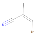 3-溴-2-甲基丙烯腈，顺式和反式的混合物