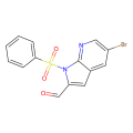 5-溴-1-(苯基磺酰基)-1H-吡咯并[2,3-b]吡啶-2-甲醛