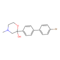 2-[4-(4-bromophenyl)phenyl]-4-methylmorpholin-2-ol