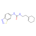 3-(1,2,3-benzothiadiazol-6-yl)-1-[2-(cyclohex-1-en-1-yl)ethyl]urea