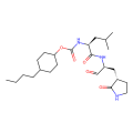 4-butylcyclohexyl N-[(1S)-3-methyl-1-{[(2S)-1-oxo-3-[(3S)-2-oxopyrrolidin-3-yl]propan-2-yl]carbamoyl}butyl]carbamate