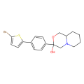 3-[4-(5-bromothiophen-2-yl)phenyl]-octahydropyrido[2,1-c]morpholin-3-ol