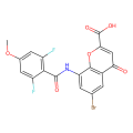 6-bromo-8-[(2,6-difluoro-4-methoxybenzoyl)amino]-4-oxochromene-2-carboxylic acid